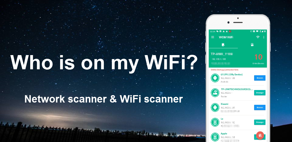 Who’s on my WIFI–Network Crack