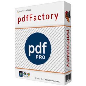 pdfFactory Pro 7.36 Crack + Product Key Free Download [Latest]