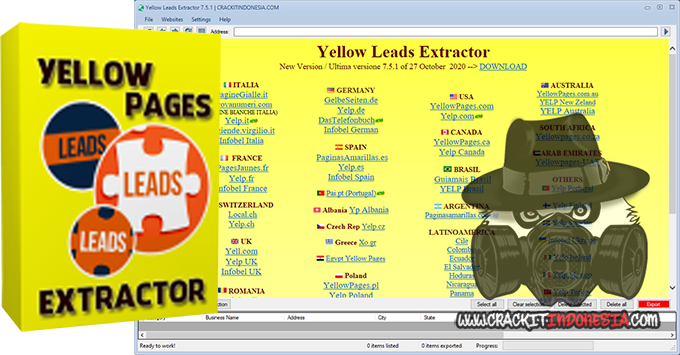 Yellow Leads Extractor Produs