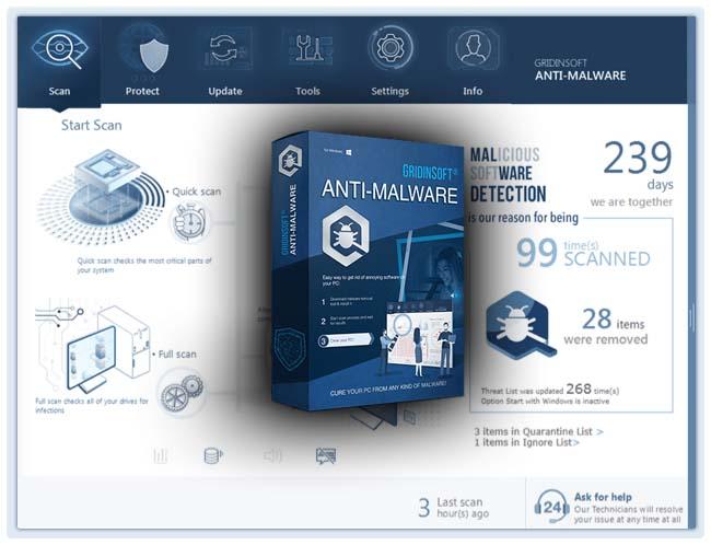 GridinSoft Anti-Malware Pro