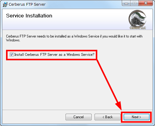 Cerberus FTP Server Serial