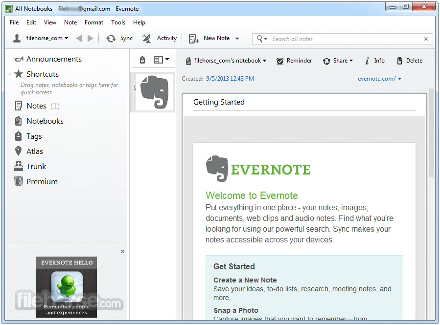 Evernote Free Download Crack